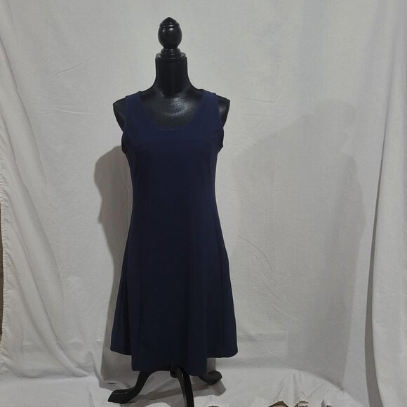 Tennis dress Mondetta blue sleeveless mini athletic work out gym sportswear - Picture 1 of 15